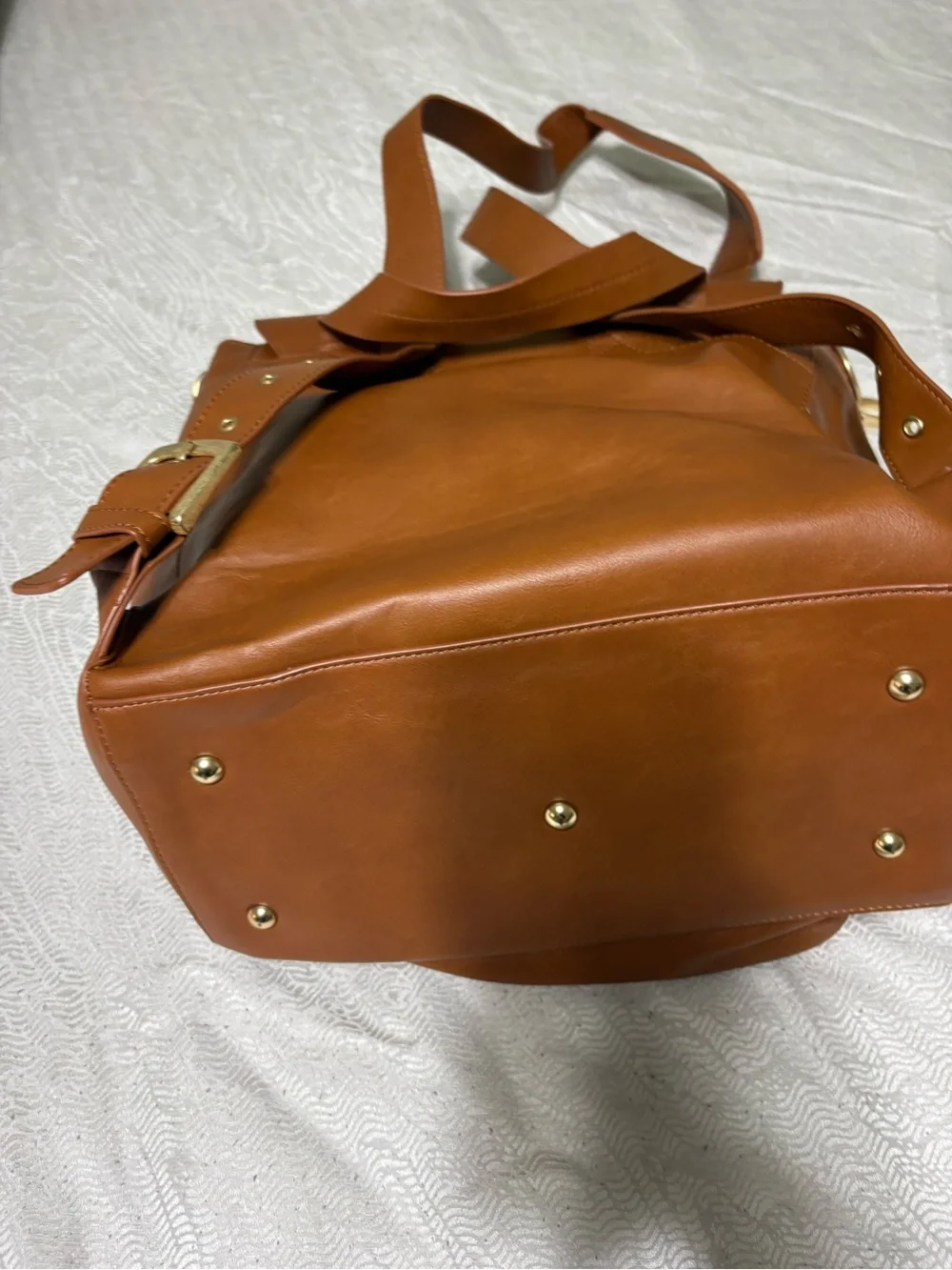 JH Cole Brown Backpack